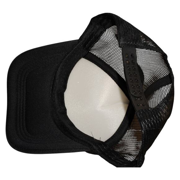 Avoid Hangovers Stay Drunk Trucker Hat Black White Mesh Snapback Funny Graphic - Picture 4 of 4